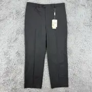 Dolce & Gabbana Pants Men’s 36x29.5 Gray NWT Wool Flat Front Made In Italy