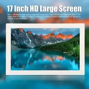 Digital Photo Frame 17 Inch LED Display 16:10 Electric Photo Frame Picture F Fit