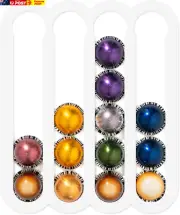 Adhesive Coffee Pod Holder for Nespresso Vertuo Capsules (Measure before Purchas