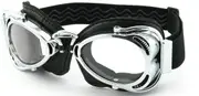 Helly Bikereyes H3 Motorcycle Goggles, silver for Men One Size