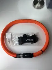 LITELOK CORE PLUS - Bike Lock 100cm Blaze Orange