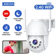 JOOAN 3MP PTZ IP Camera Wireless Outdoor Home Security Auto Tracking Wifi Securi