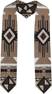 [EdWal] Native American print Graduation Stole and Sash Class for Unisex Adult Honor Stole Honor Stole of 2025