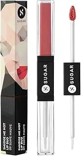 SUGAR Cosmetics Smudge Me Not Lip Duo - 09 Suave Mauve (Mauve)