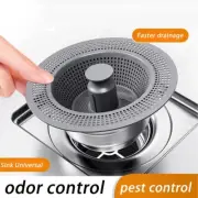 3-In- Sink Drainage ABS Basket Stainless Steel - Sink Plug 3157