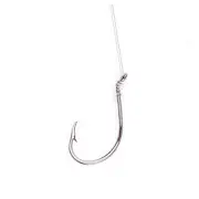 9211-7/0 SW Snelled Hooks Terminal Tackle, Dark Finish