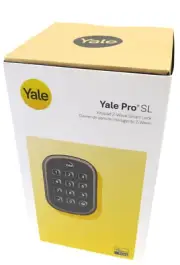 Yale Pro SL Key Free Push Button Smart Deadbolt (YRD136-ZW2-10BP) Z-Wave Plus