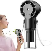 Handheld Fan | Rechargeable Water Misting Fan - 1200mAh Portable Air Cooler, Reusable Handheld Ventilator for Home, Studio, School