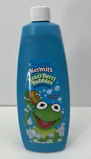 Vintage Calgon Bubble Bath Kermit the Frog Krazi Berri Bubbles 1990 NOS 32 oz