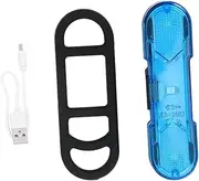 GANAZONO USB Rechargeable Bike Tail Light High Visibility Warning Lamp for Safe Night Riding Portable and Easy to Install Cycling Accessory for Enhanced Safety