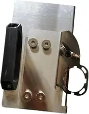 Fonowx 45 Degree Tile Chamfer Bracket for 100 Type Angle Grinder Attachment 9.2x5.4inch