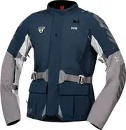 IXS Venture-STX 1.0, textile jacket waterproof , color: Dark Blue/Grey/Light Grey , size: M