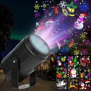 Christmas Projector Laser Lights Outdoor/Indoor, 16 Patterns Xmas Party Decor US
