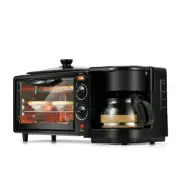 Triple Multifunction Machine Fried on Under Roast Make Coffee Bread Oven Toaster