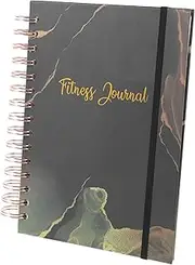 Decorative Fitness Notepad A5 Planner Notebook for Staff Students Teachers