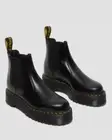 NEW Dr Doc Martens Boots Womens 8 Rometty Platform Chelsea Classic Black 2976