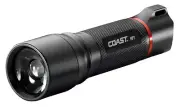 Coast LED Focusing Torch Flashlight 251 Lumens Pure Beam Focusing Optic HP7
