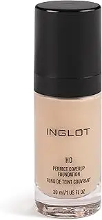 Inglot HD Perfect Coverup Foundation, For a long-lasting effect with HD pigments, Hypoallergenic, Natural flawless look, with white truffle extract, 30 ml : 71