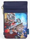 Loungefly Marvel Mighty Thor & Thor Love And Thunder Chibi Cardholder ID Wallet