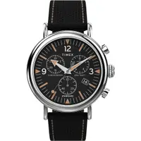 在飛比找PChome24h購物優惠-【TIMEX】天美時 復刻系列 41 毫米 撞色三眼計時手錶