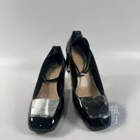 在飛比找Yahoo!奇摩拍賣優惠-BRAND楓月 Christian Dior 黑色後粗跟鞋 