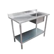 Modular Systems Single Sink Bench Right Handed 1200X600X900Mm 1200-6-SSBR - 1200-6-SSBR