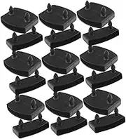 Veemoon 1set End Cap Holders for Double Bed Slats Replacement Furniture Accessories for Securing Slats Bed Base and Office Chairs Sturdy Construction