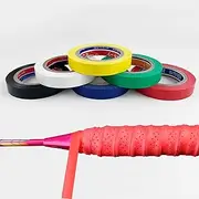 6 Pack Grip Finishing Tape for Tennis Badminton - Racket Replacement Tape, Tennis Racket Grip Fix Kit Grip Tape Finishing Accessories Racquet Band Overgrips Silicone Handle Grip Fix Tape