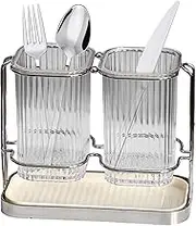 Kitchen Chopstick Holder - Modern Cooking Utensil Organizer - Household Accessories, Clear Kitchen Organizer, Spatula Tool Storage For Cabinets