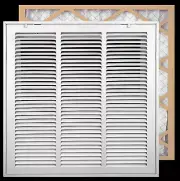 18"W x 18"H Return Grille with Filter