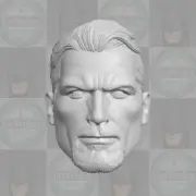Tony Stark Iron Man custom head for Marvel Legends & other action figures