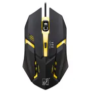 K2 wired USB computer gaming mouse accentuates colorful glare breathing light notebook wired mouse laptop ergonomic mouse
