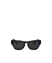 Check sunglasses 51 Dark Grey