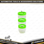 3 Pcs of PK Tool Smart Storage Jar Large - Stack & Interlock with Each Other
