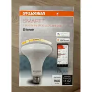 Sylvania Smart+ Soft White BR30 LED Light Bulb Bluetooth Voice Control