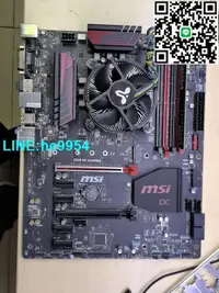 在飛比找露天拍賣優惠-【小楊嚴選】微星主板Z370 OC GAMING拆機主板,無