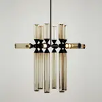 北歐客廳吊燈設計師簡約輕奢大氣藝術玻璃創意餐廳咖啡廳家用吊燈