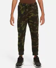 Nike Sportswear Tech Fleece Boys Camo Joggers Size XL Sweatpants fn9120-010