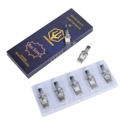 1235 RM - Poseidon 10Pcs Big Size Tattoo Cartridge Needles Mega 0.35mm