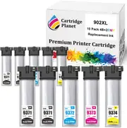 10 Pack (4BK,2C,2M,2Y) Compatible Ink for Epson 902XL for Epson Workforce Pro WF-C5290 Workforce Pro WF-C5790