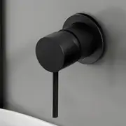 1pc Cefito Bathroom Wall Taps Bath Basin Tap Brass Shower Tap Black