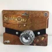 Monovision Goggles - Steampunk Cosplay Apparel Accesories - Silver