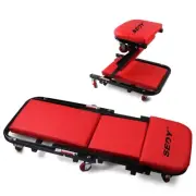 2 In 1 Folding Z Creeper Mechanic Stool Seat Garage Repair Trolley Workshop New
