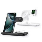 3in1 15W Wireless Charger Dock Station For Apple Watch 10 Air Pods iPhone 16 Pro