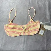 NEW Billabong Sunchaser Kenzley Bikini Top Underwire NWT Size Small MSRP - $70