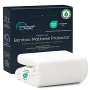 100% Viscose Bamboo Mattress Protector - Eco-Concious Cooling Bamboo Mattress...