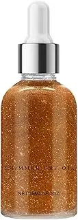 Shimmer Body Oil - High Gloss Glow With Brightening Ingredients | Body Makeup Shine for Face, Shoulders