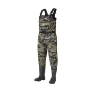 BASSDASH Bare Camo Neoprene Chest Fishing Hunting Waders for Men with 600 Gra...