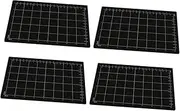 LALAFINA Magnetic Cutting Mat Grid Iron Material Metal Strip Bolt Tray Sewing Guide Knife Rest Kitchen DIY