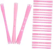 MOTHNUR 90pcs Small Curling Rods for Women Flexible Spiral Perm Rods with Hollow Water Wave Design Lightweight Travel Friendly Hair Styling Tools for Natural Curls